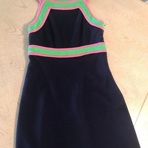 Lily Pulitzer size 0 scoop neck stretchy dress  - Picture 5 of 10